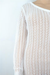 Spitzenbluse mit One-Shoulder-Ausschnitt