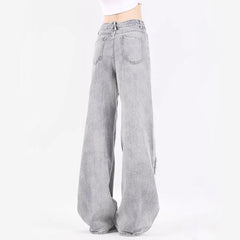 Hellblaue Jeans mit Sternen