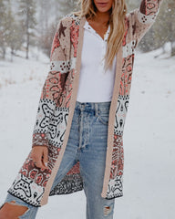 Magic Of The Season – Strickjacke mit Kapuze