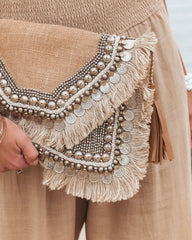 Shashi - Leela Clutch - Natural