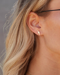 Ohrstecker „Speed of Light“ – Gold