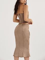 Temperament Two-piece Skirt