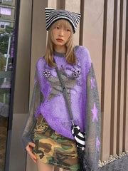 Color Block Sun Protection Sweater