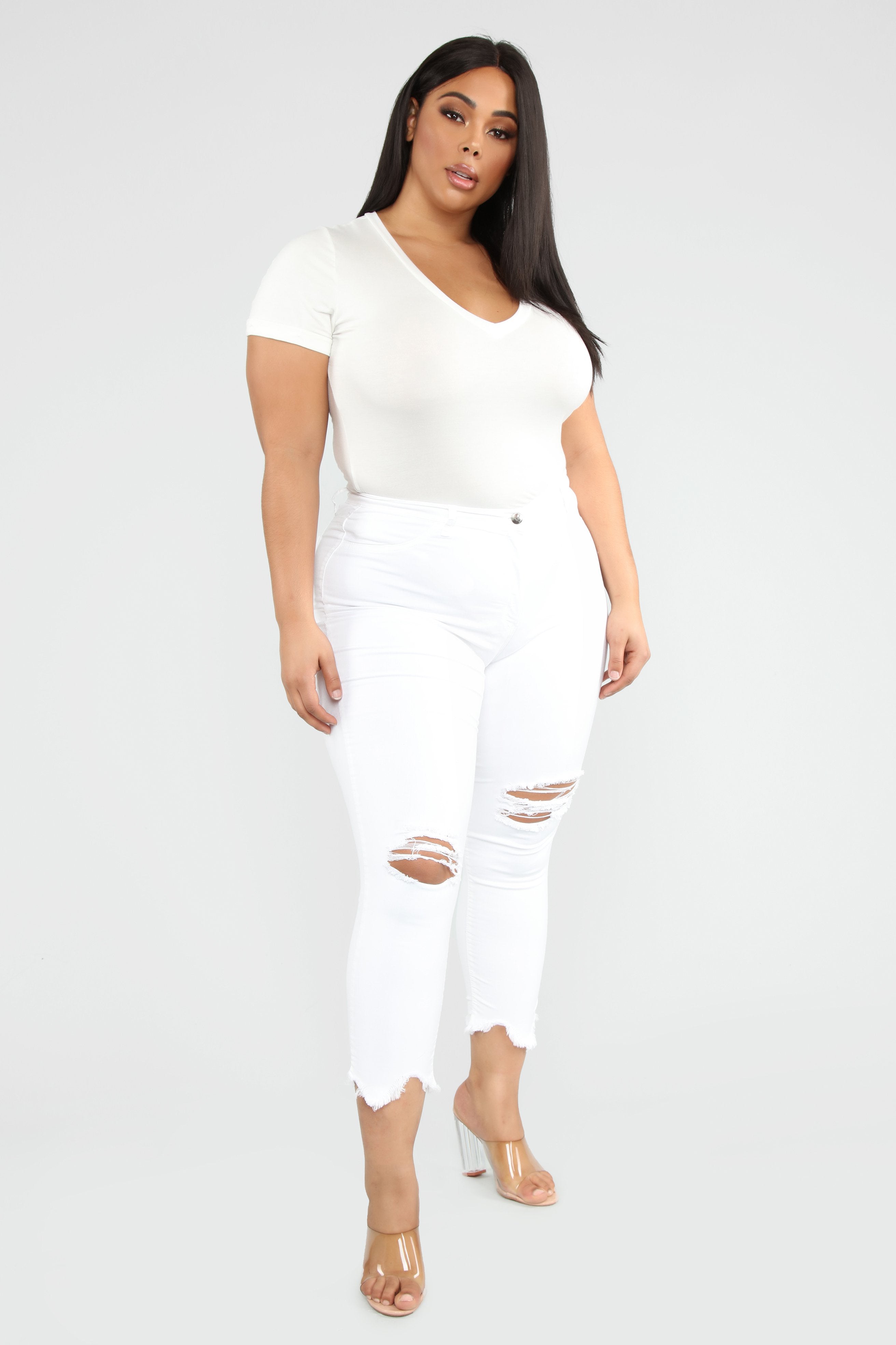 Well Played Jeans - White Ins Street