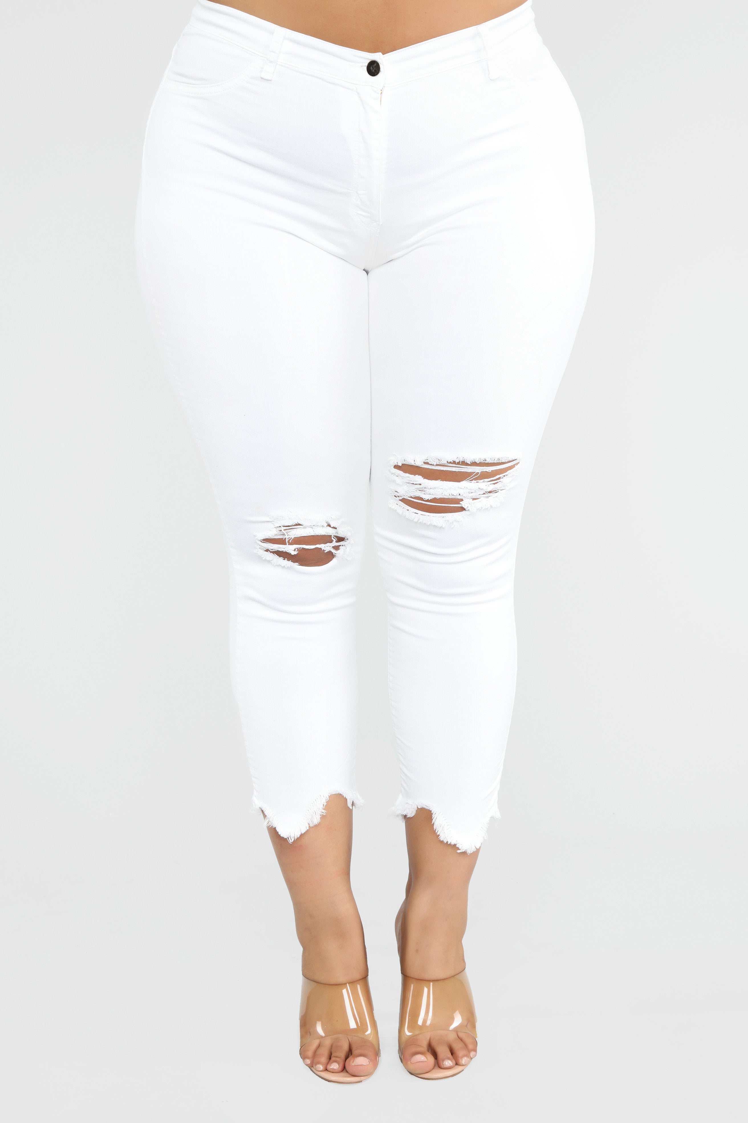 Well Played Jeans - White Ins Street