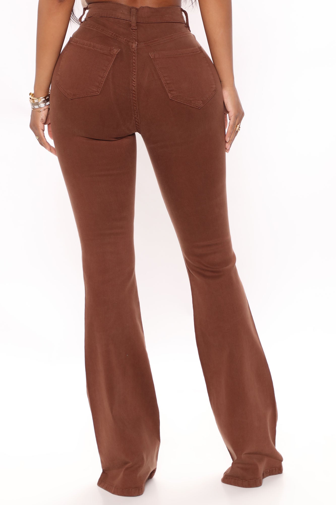Deep In My Soul Flare Jeans - Brown Ins Street