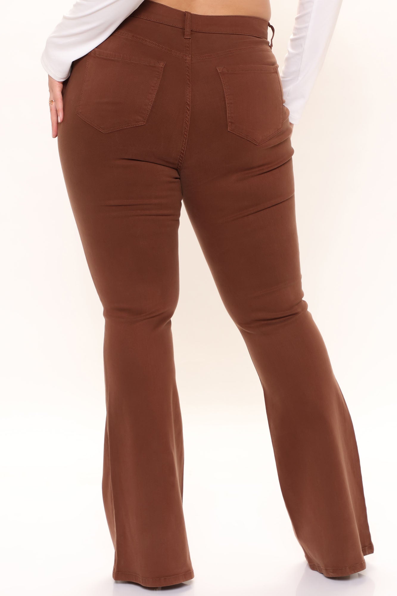 Deep In My Soul Flare Jeans - Brown Ins Street
