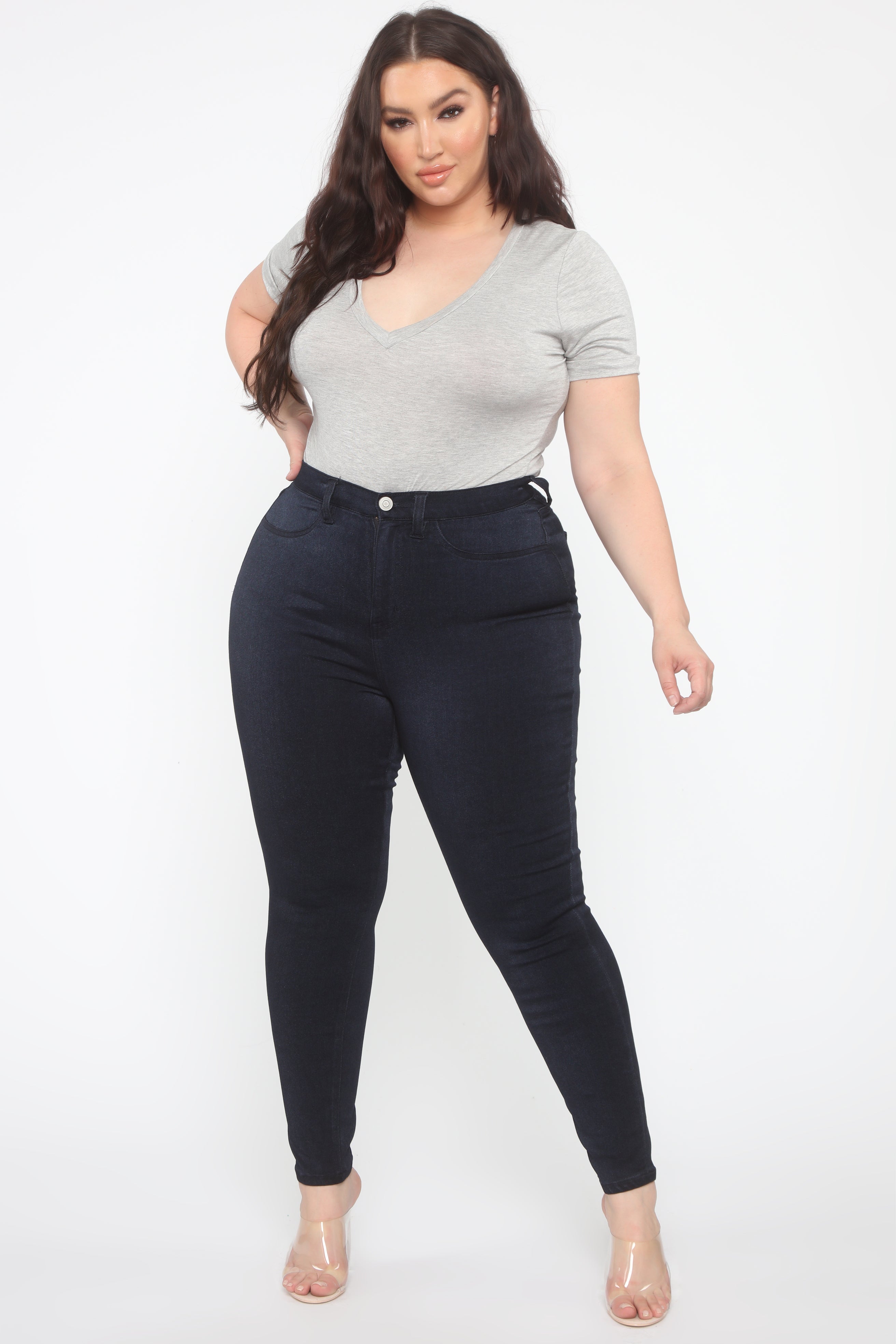 Eva Super Soft Curvy Skinny Jean - Indigo Ins Street