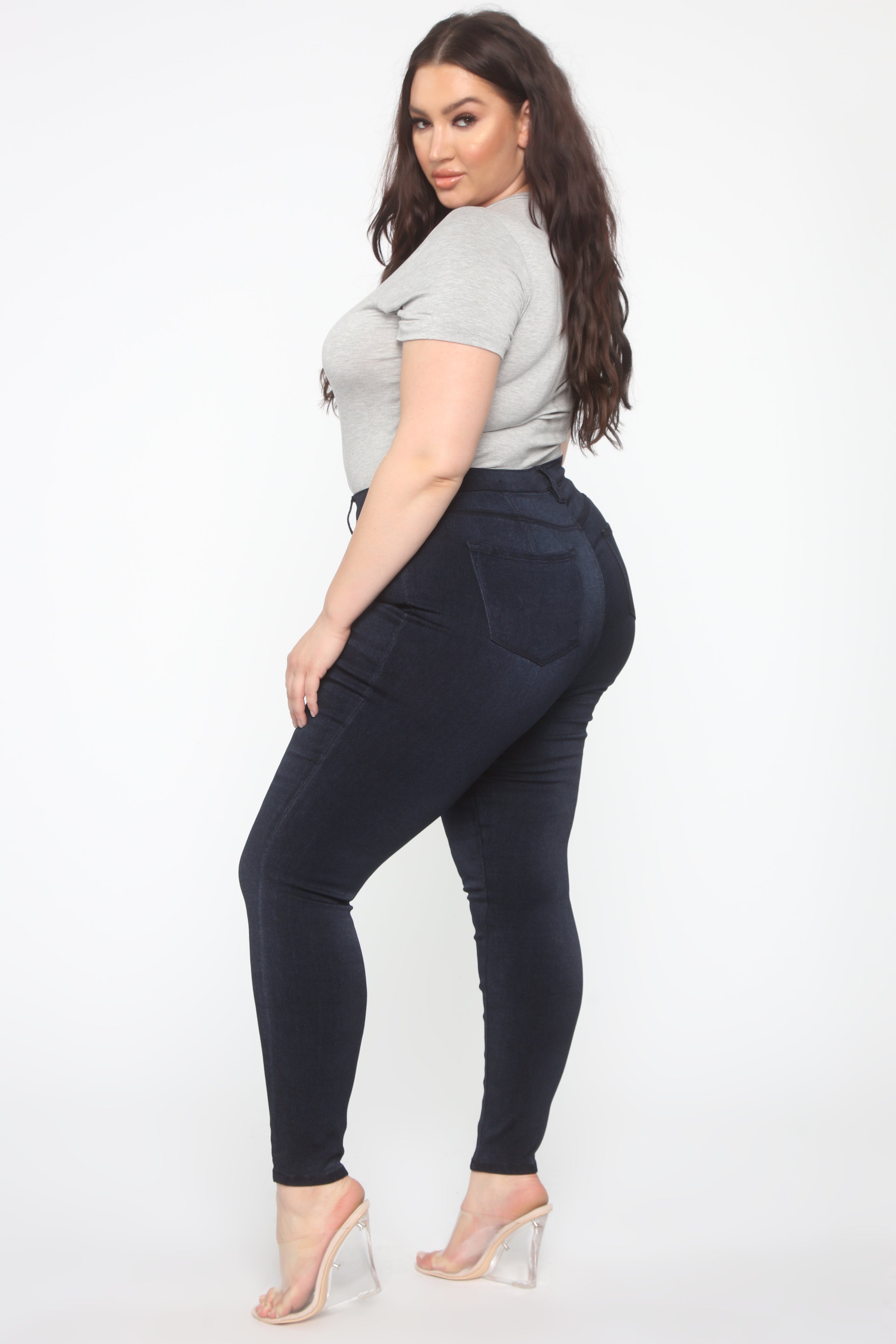 Eva Super Soft Curvy Skinny Jean - Indigo Ins Street