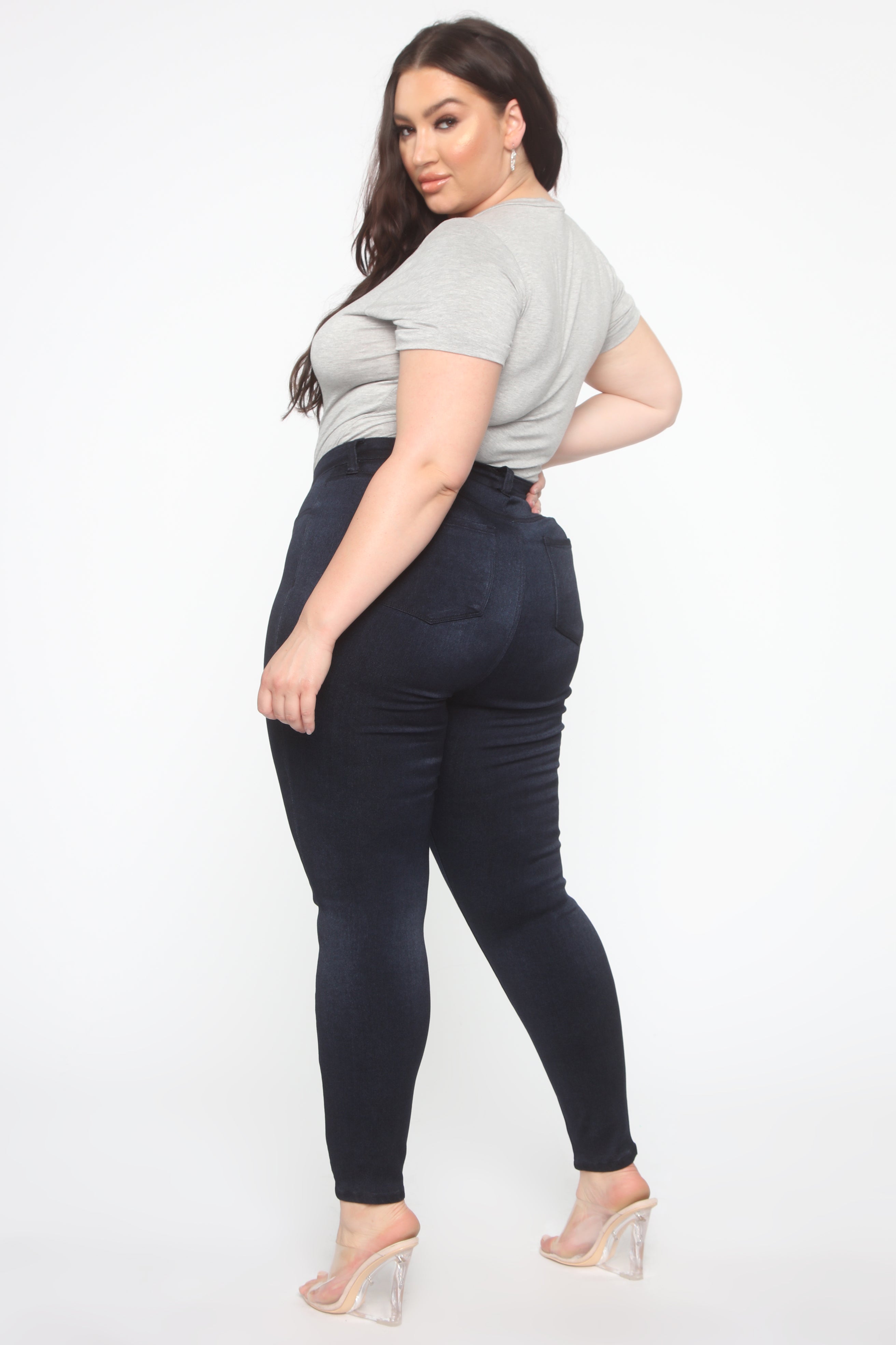 Eva Super Soft Curvy Skinny Jean - Indigo Ins Street