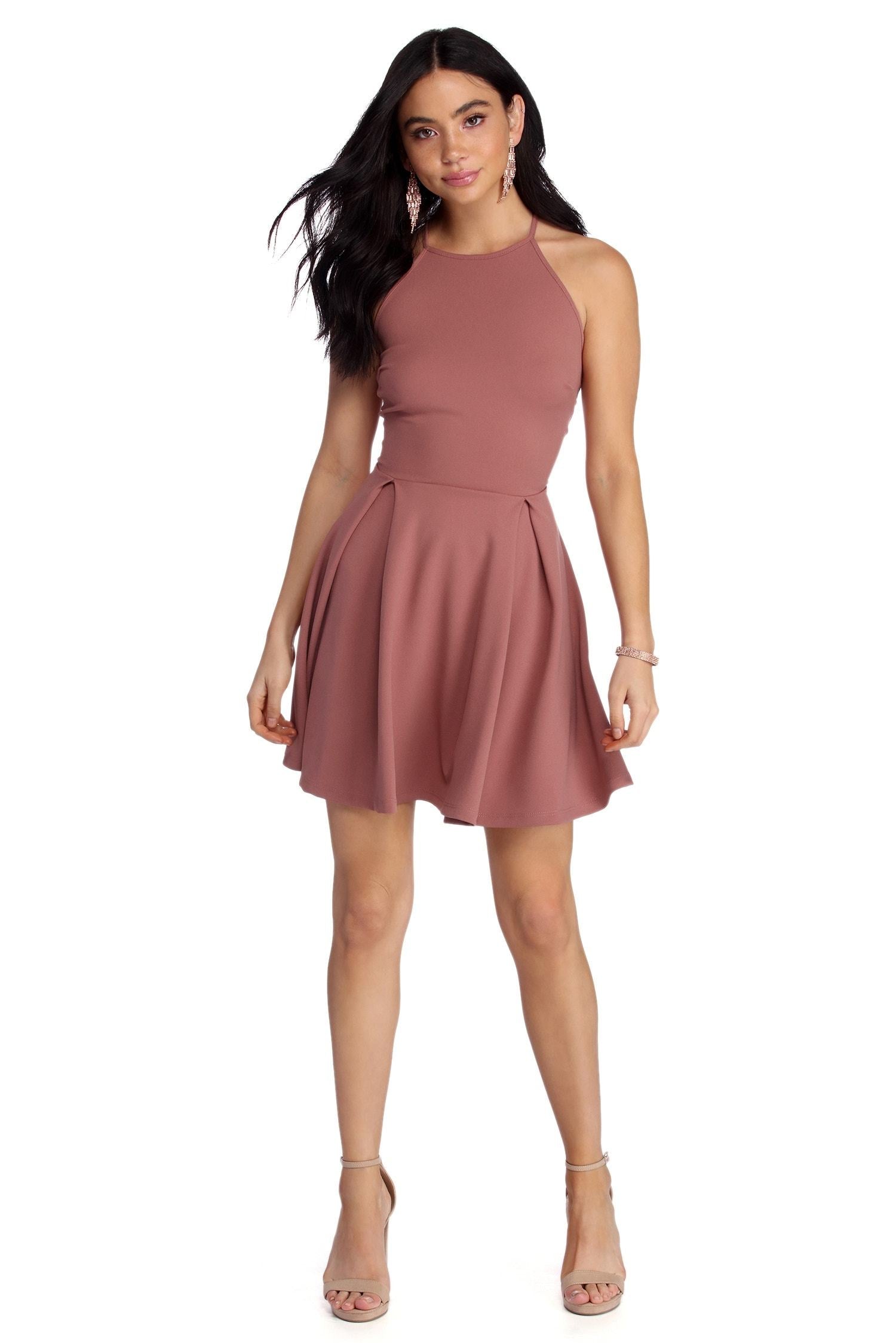 Memorable Moments Skater Dress