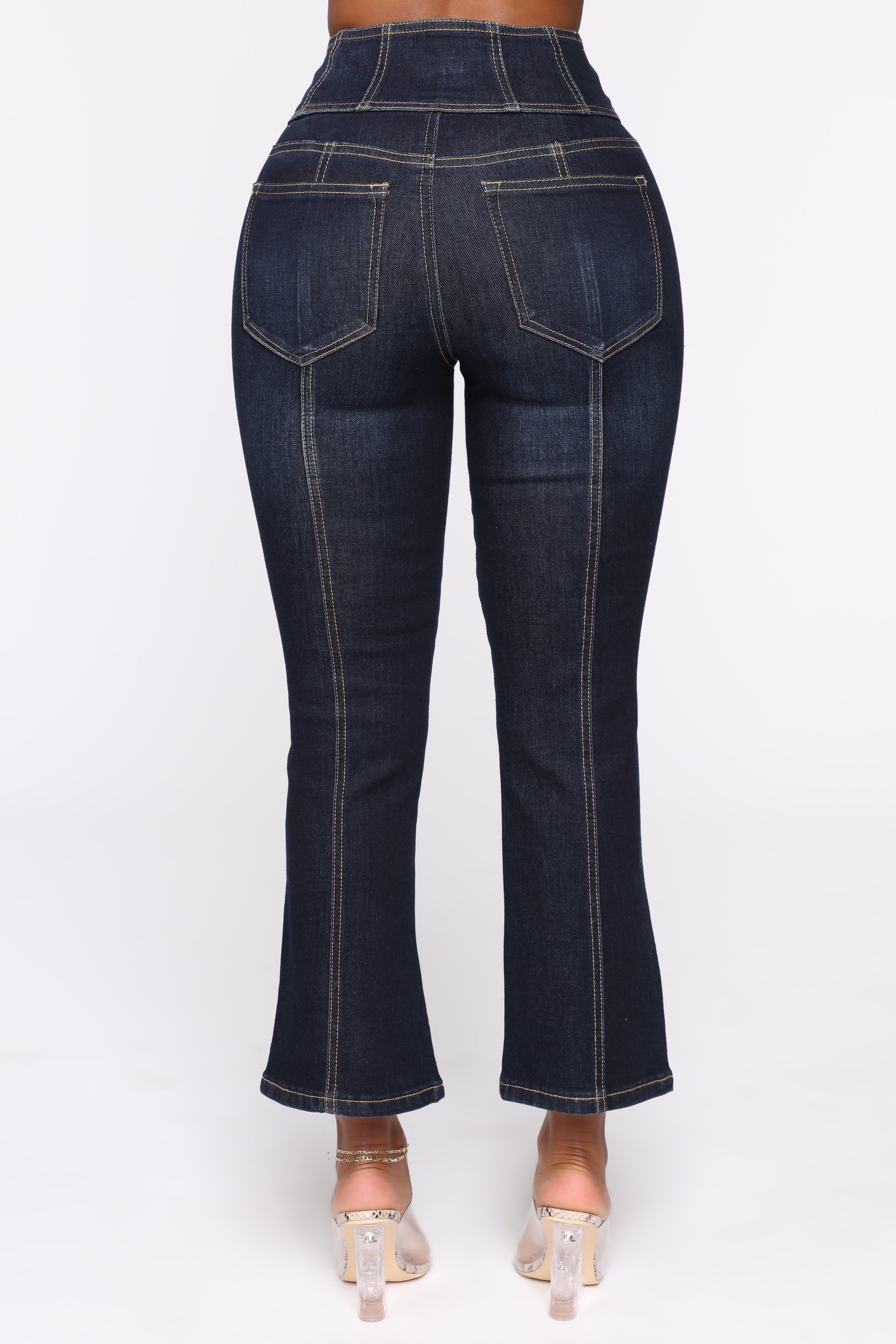 Love On The Brain High Rise Jeans - Dark Denim Ins Street