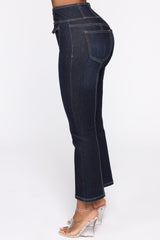 Love On The Brain High Rise Jeans - Dark Denim Ins Street