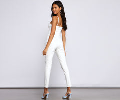 Feelin' Fresh Fitted Jumpsuit