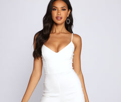 Feelin' Fresh Fitted Jumpsuit