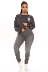 Soho Stretch Skinny Jeans - Grey