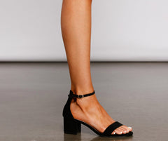 Get It Girl Classic Short Block Heels