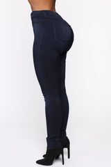 Eva Super Soft Curvy Skinny Jean - Indigo Ins Street