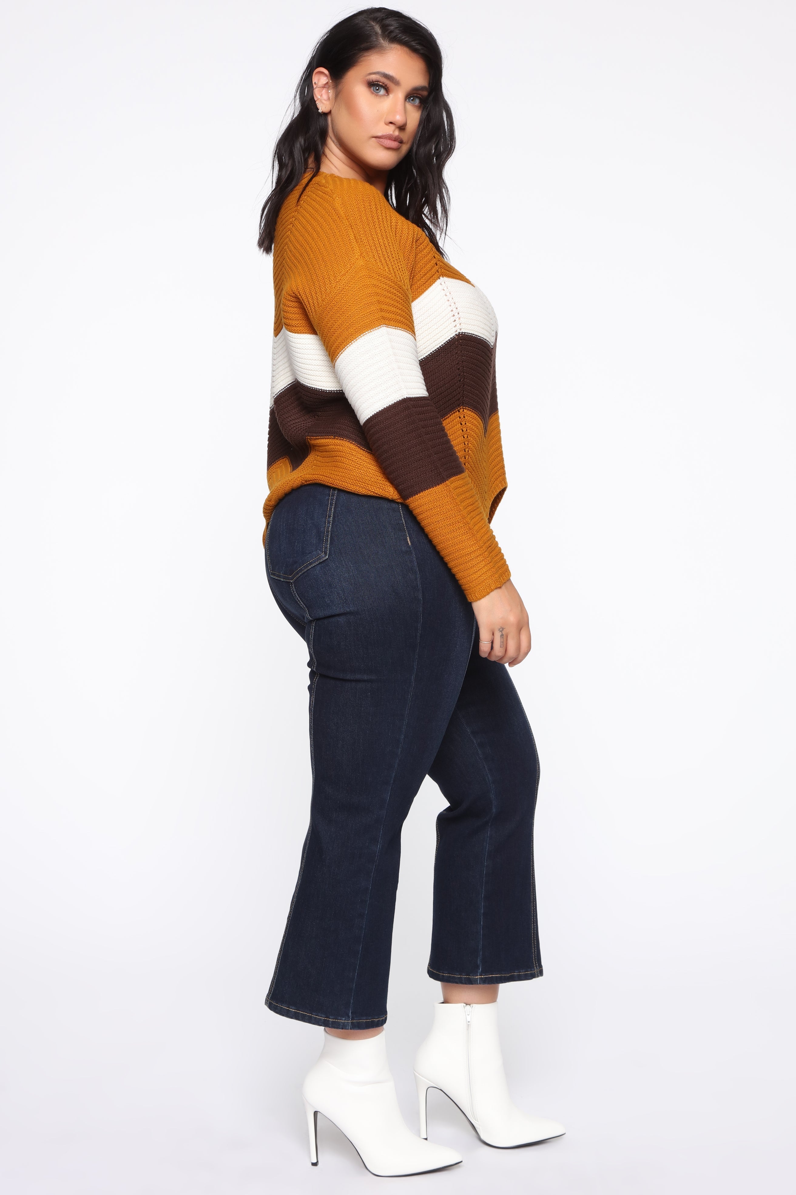 Love On The Brain High Rise Jeans - Dark Denim Ins Street