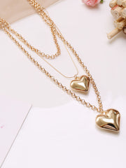 Multilayer Chain Bracelet Earrings & Necklace