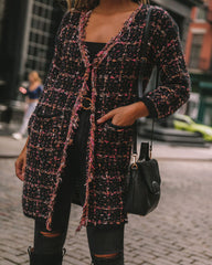 Clifton Pocketed Tweed Cardigan