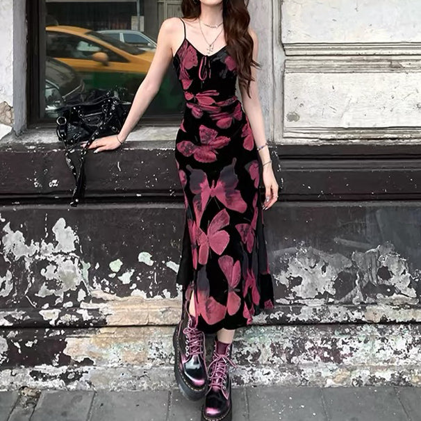 Mesh Aurora Butterfly Dress