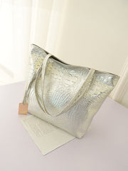Tote Bag aus Krokodilleder