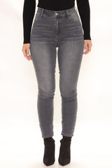 Jessica Skinny Jeans - Grey Ins Street