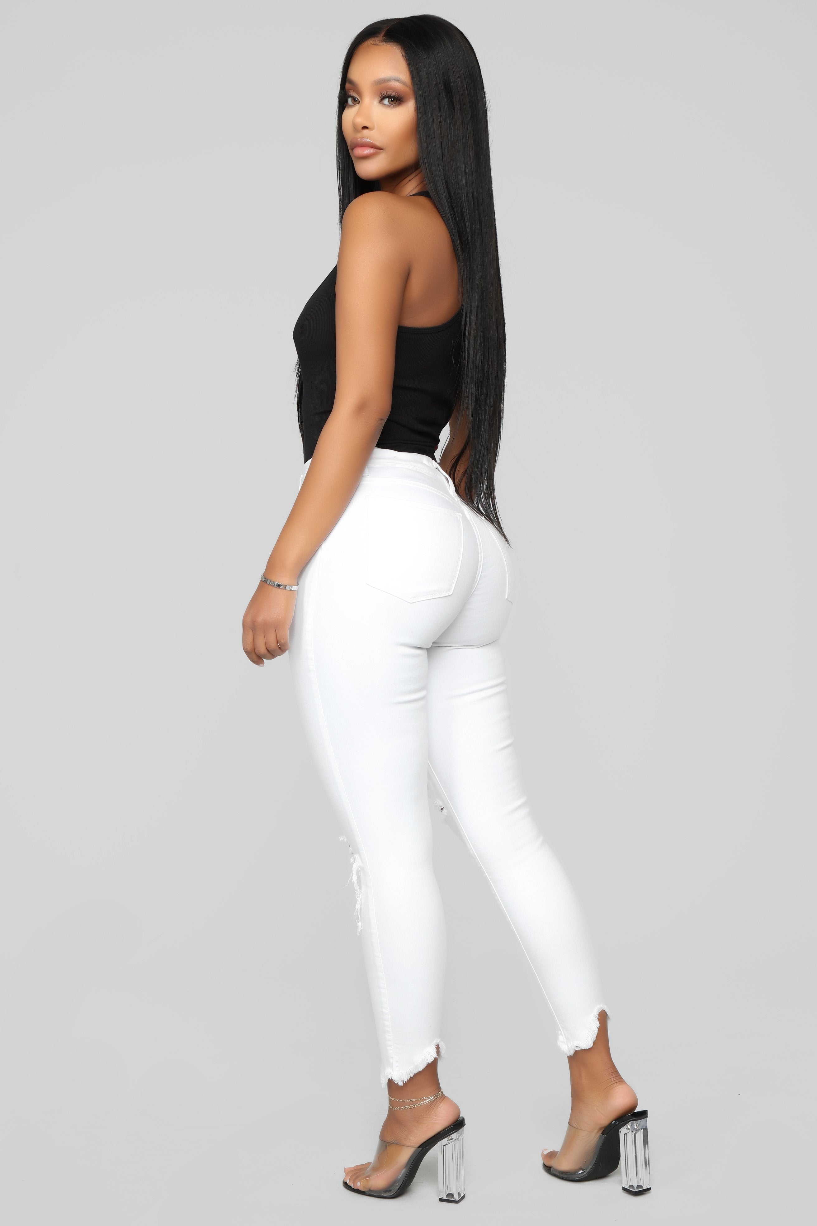 Well Played Jeans - White Ins Street
