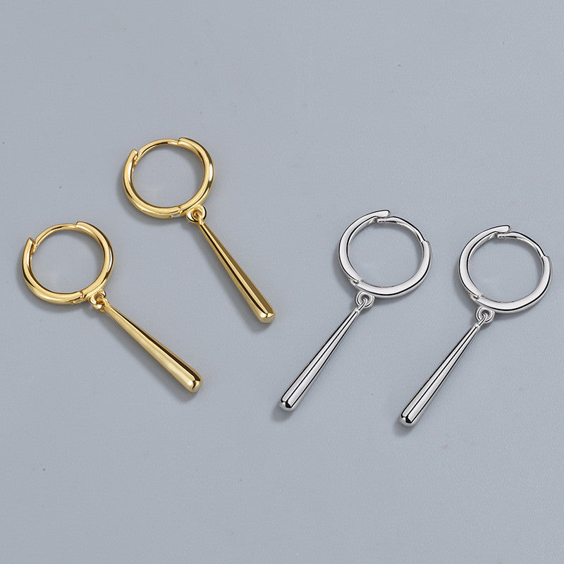 Simplicity Solid Earrings Ins Street