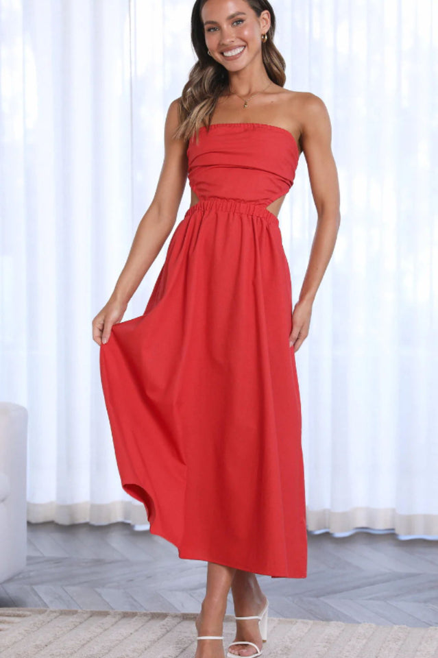 Vella – Midikleid mit Cut-outs
