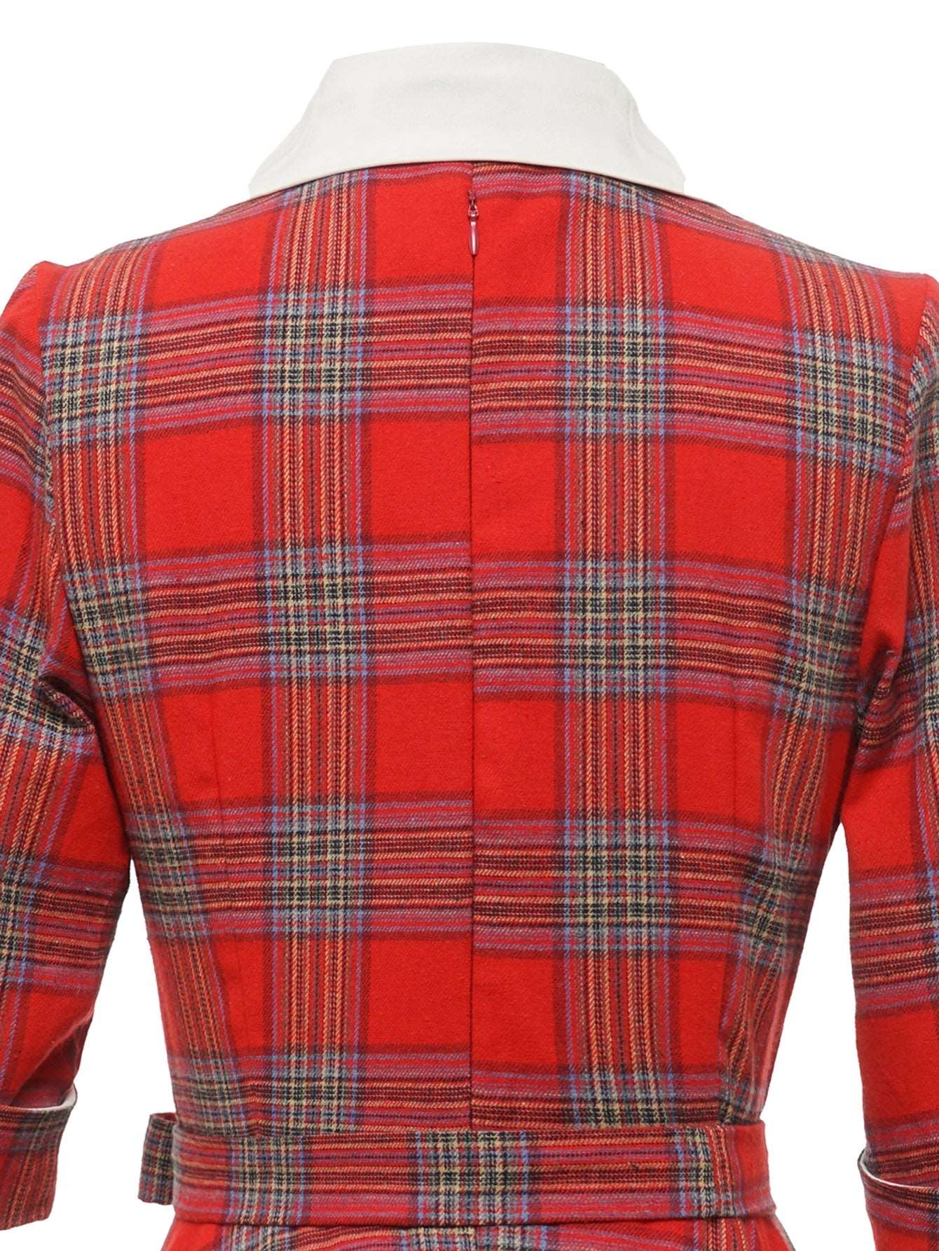 1950s Retro Rockabilly Princess Cosplay Dress plaid Costume Gown