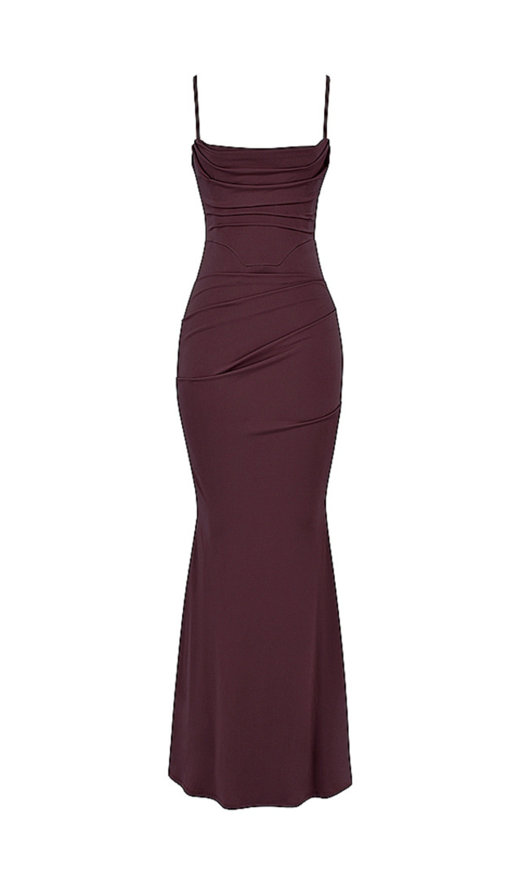 DARK Cherry Korsett Maxikleid