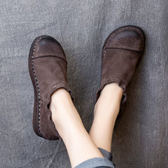 Handmade Leather Shoes Loafers