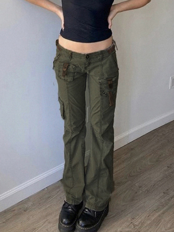 Cargohose mit Reißverschlusstaschen