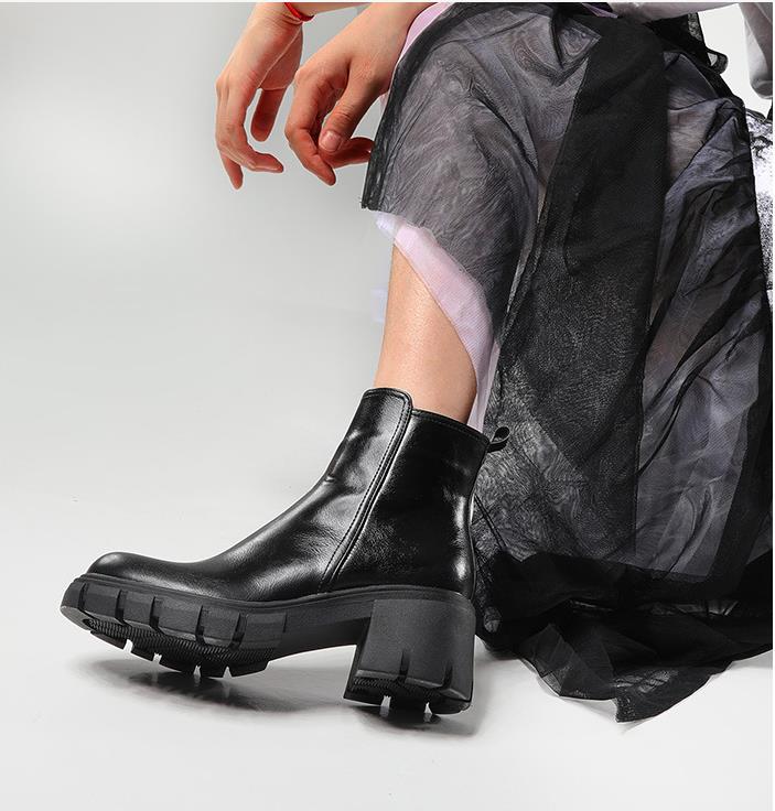 Side Zip Classic Booties Newgew