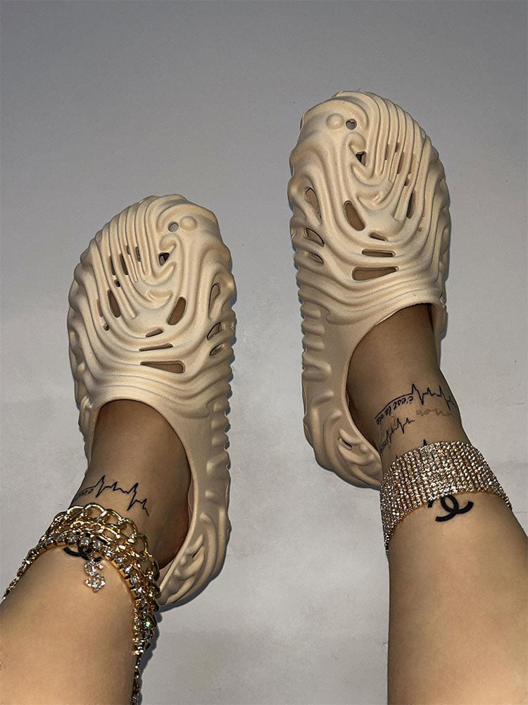 Ausgehöhlte EVA-Slides