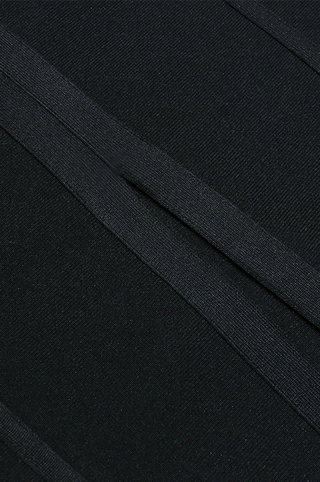 Savina Midi-Bandagekleid mit One-Shoulder-Träger