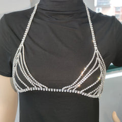 Bikini Anzug Lady Körper Kette SET