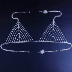 Bikini Anzug Lady Körper Kette SET