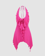 Phase Kinship – Kleid mit U-Ausschnitt 