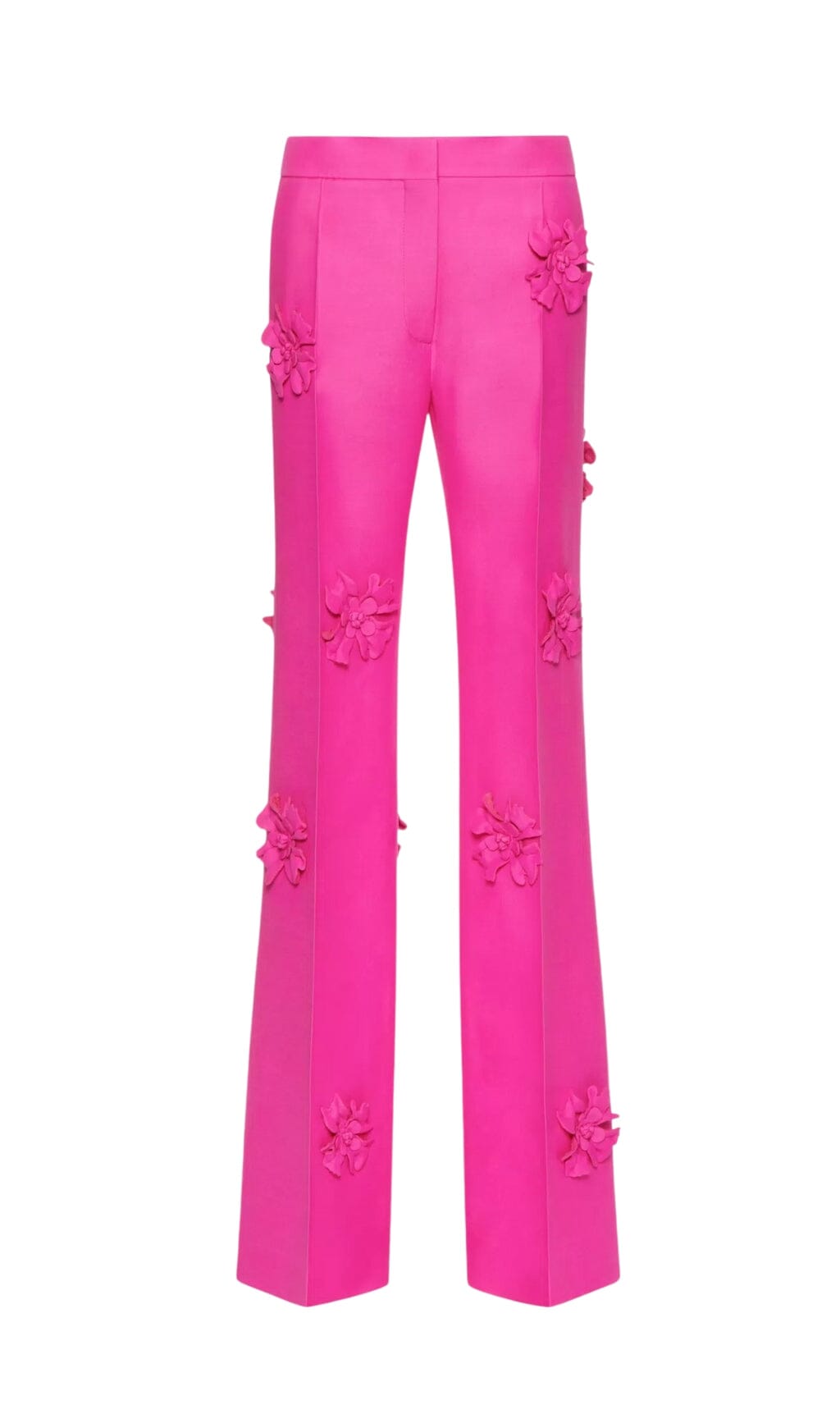 STEREO FLower MID-RISE JEANS in Pink