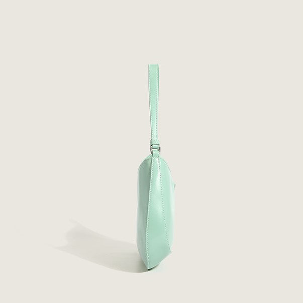 Shiny Flap Shoulder Bag