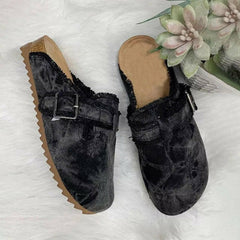Buckle Casual Slippers