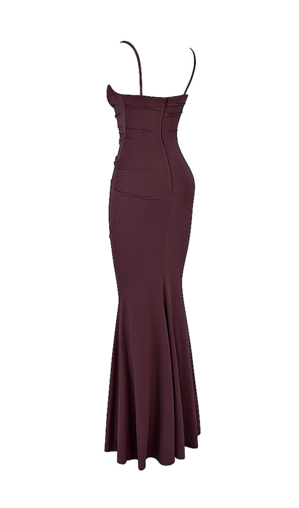 DARK Cherry Korsett Maxikleid