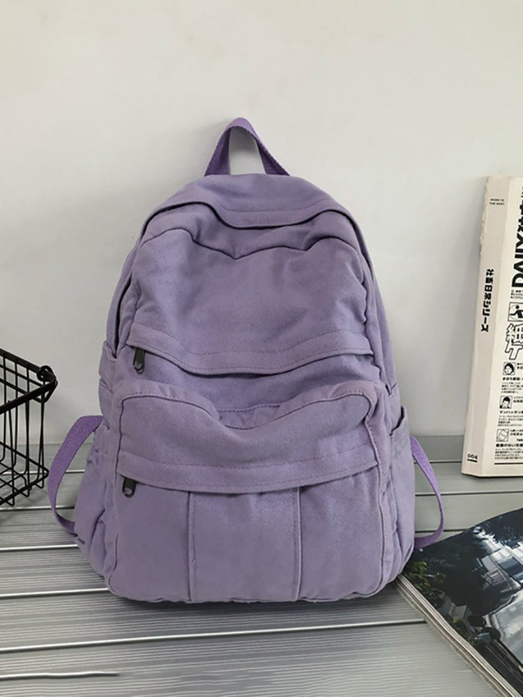 Minimalistischer Rucksack mit großem Fassungsvermögen