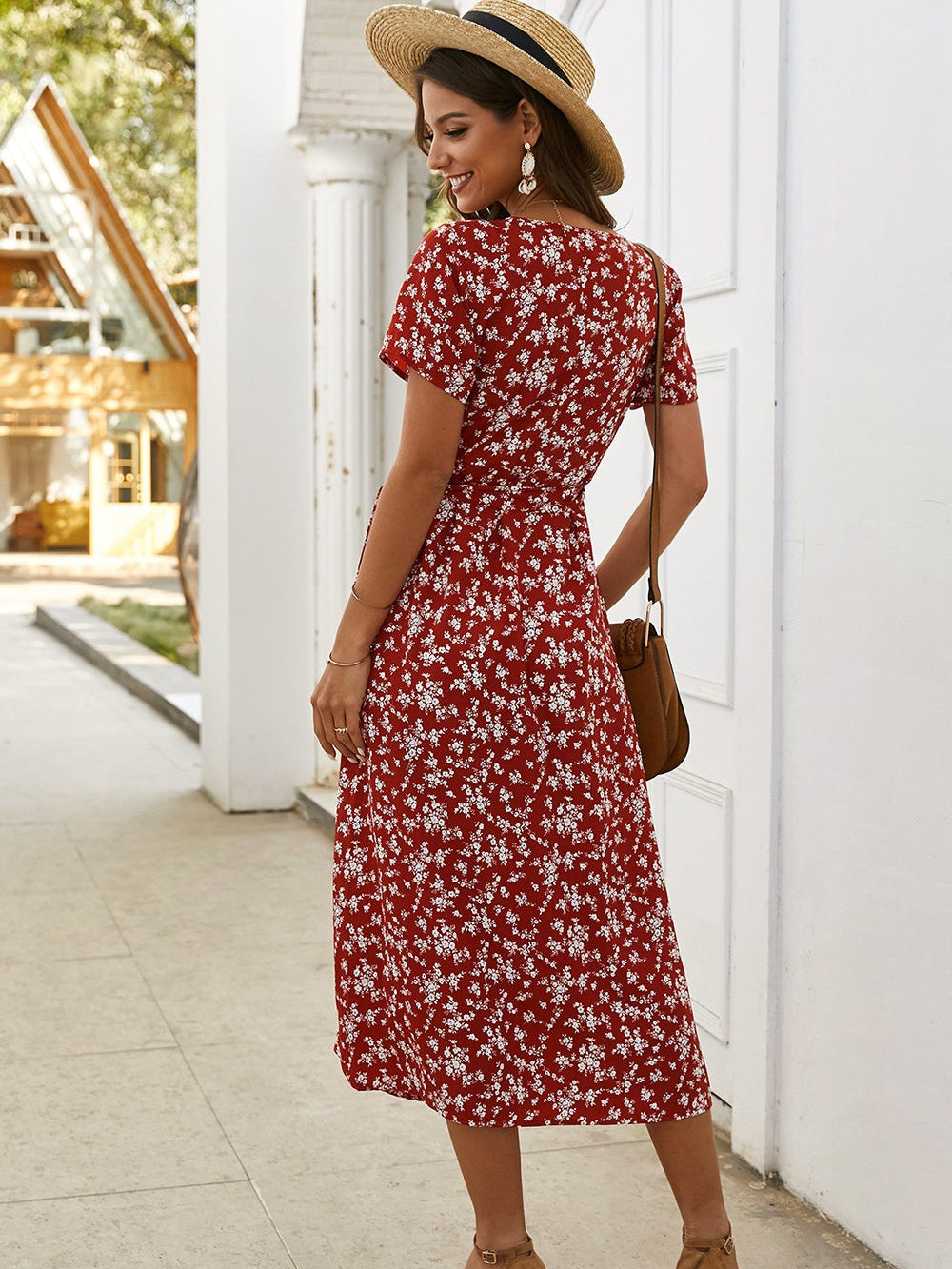 Printed long  Dress
