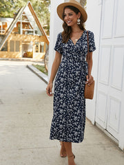 Printed long  Dress