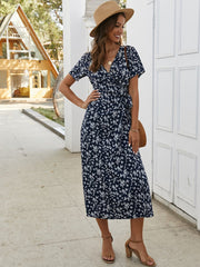 Printed long  Dress