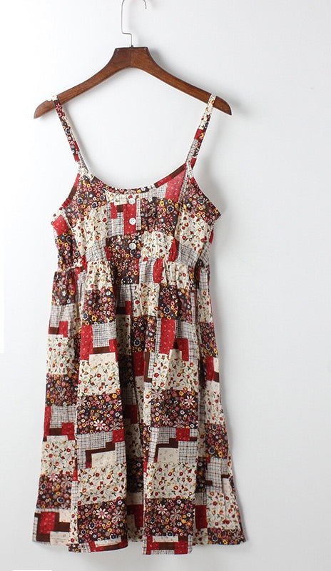 First Signs Of Spring Pocketed Patchwork Tunic Ins Street